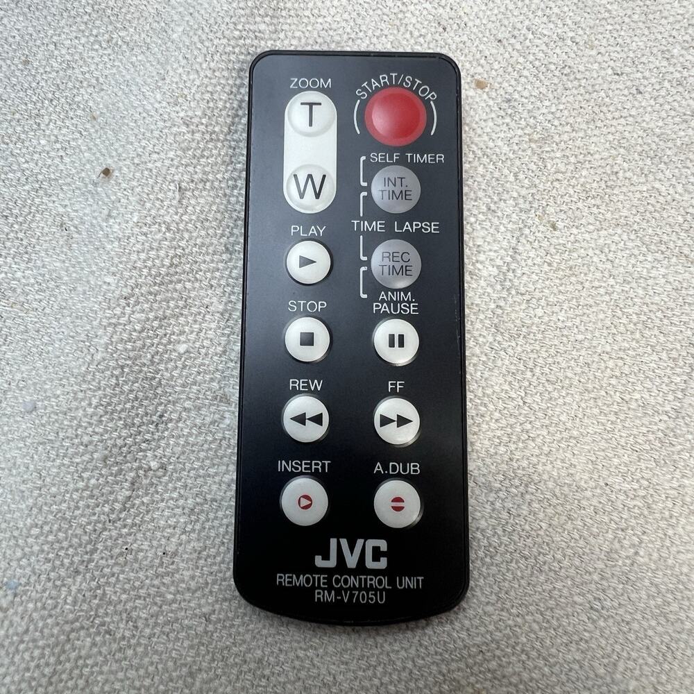 JVC Remote Control Unit RM-V705U Genuine OEM Camcorder GR-AXM710U Wireless
